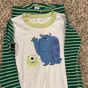 Hanna Anderson Disney Monsters pajama set